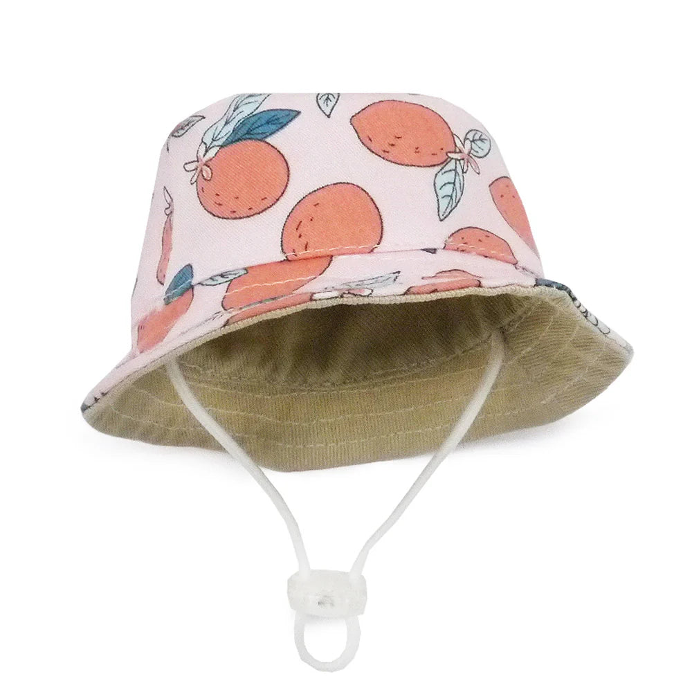 Bucket Hat Lemon Pink